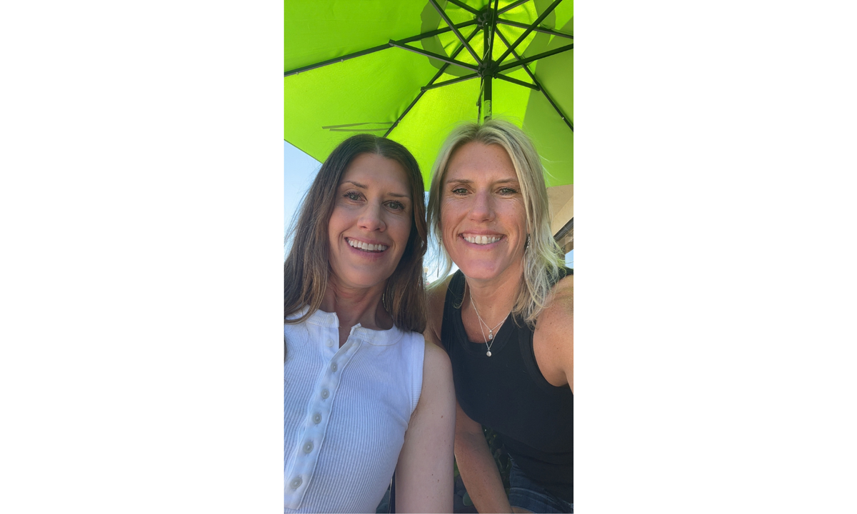 Lara Regan and Jen Swendseid, sisters and cofounders of heart&core. Read Lara Regan's personal story of a recent MRI-guided breast biopsy.