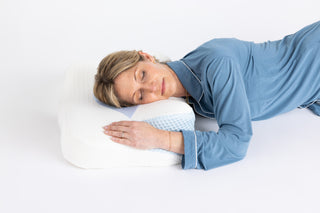 Cervical Head Pillow with Bamboo Cover