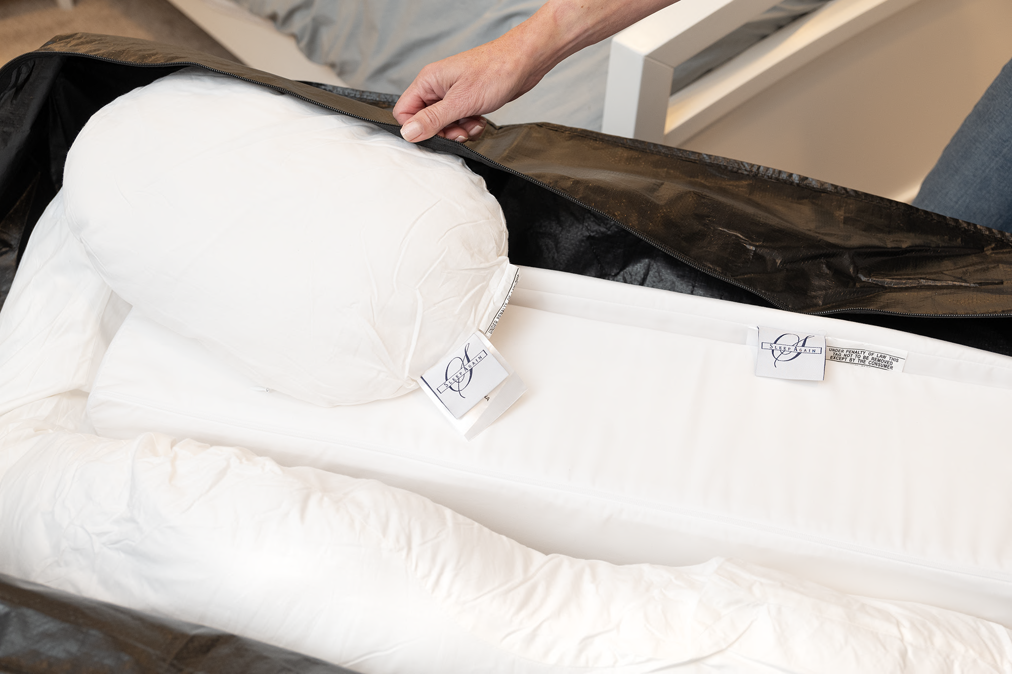 Travel and Storage Bag for Sleep Again Pillow System