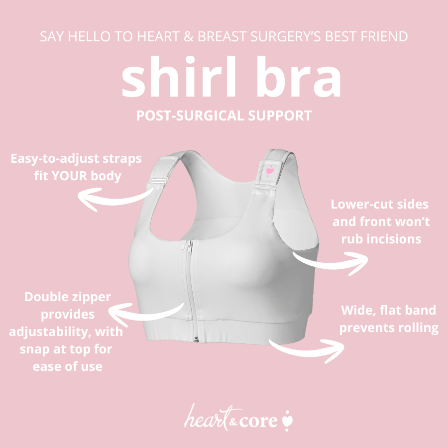 Shirl Post-Surgical Bra