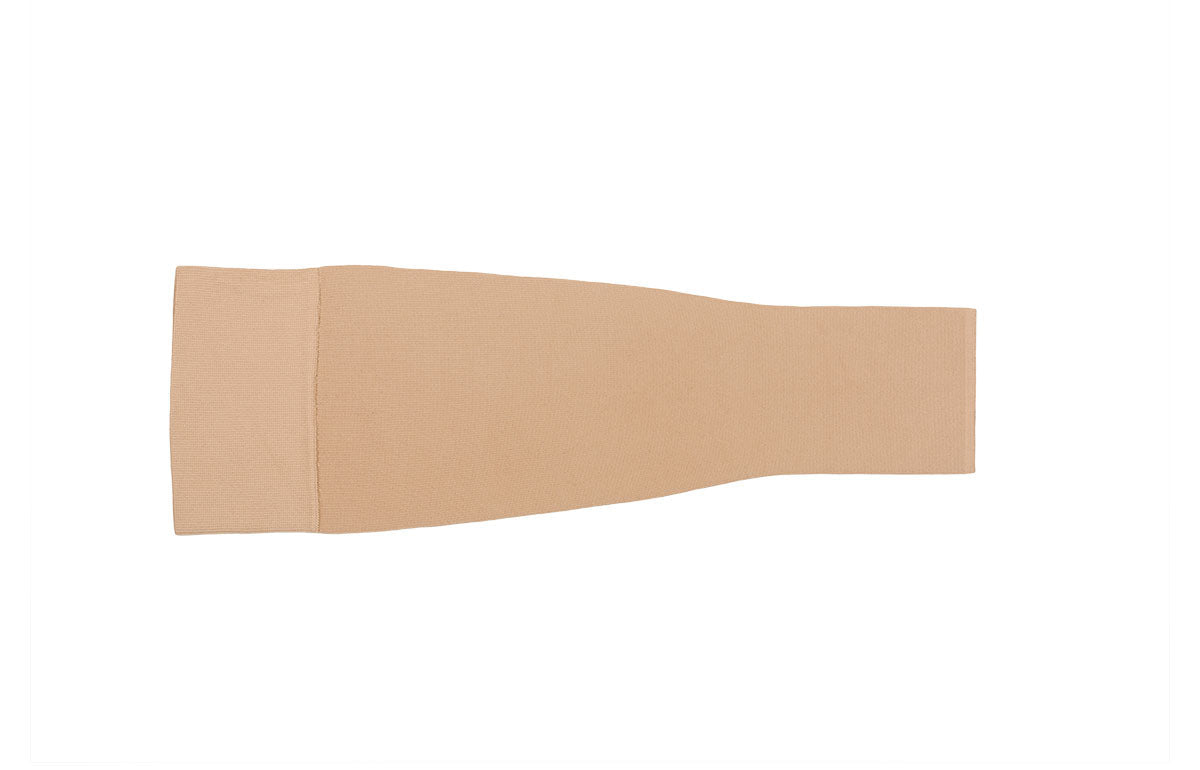 Beige Gradient Compression Arm Sleeve