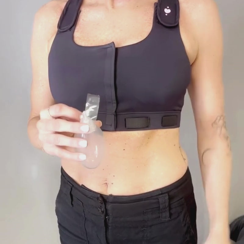 Load video: Larissa Post-Surgical Bra